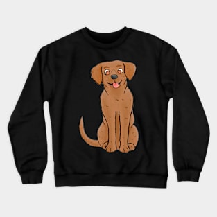 Brown Lab Crewneck Sweatshirt